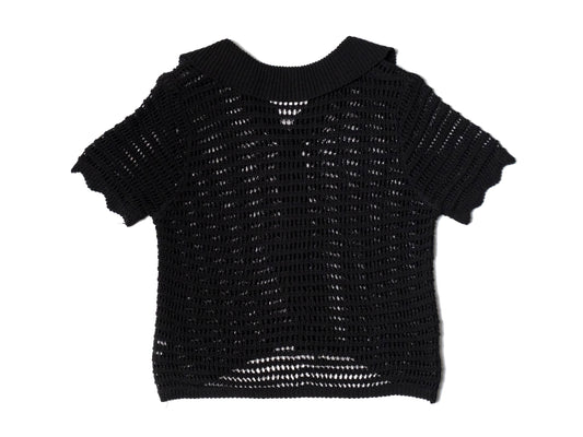 Polo Crochet Nera